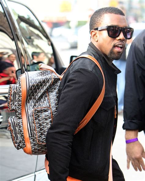 celebrities carrying goyard|kanye beckham Goyard.